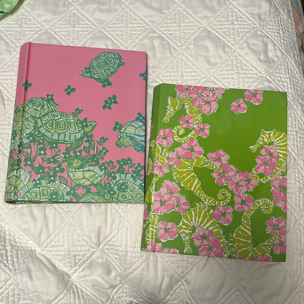 Set of 2 Lilly Pulitzer photo albums